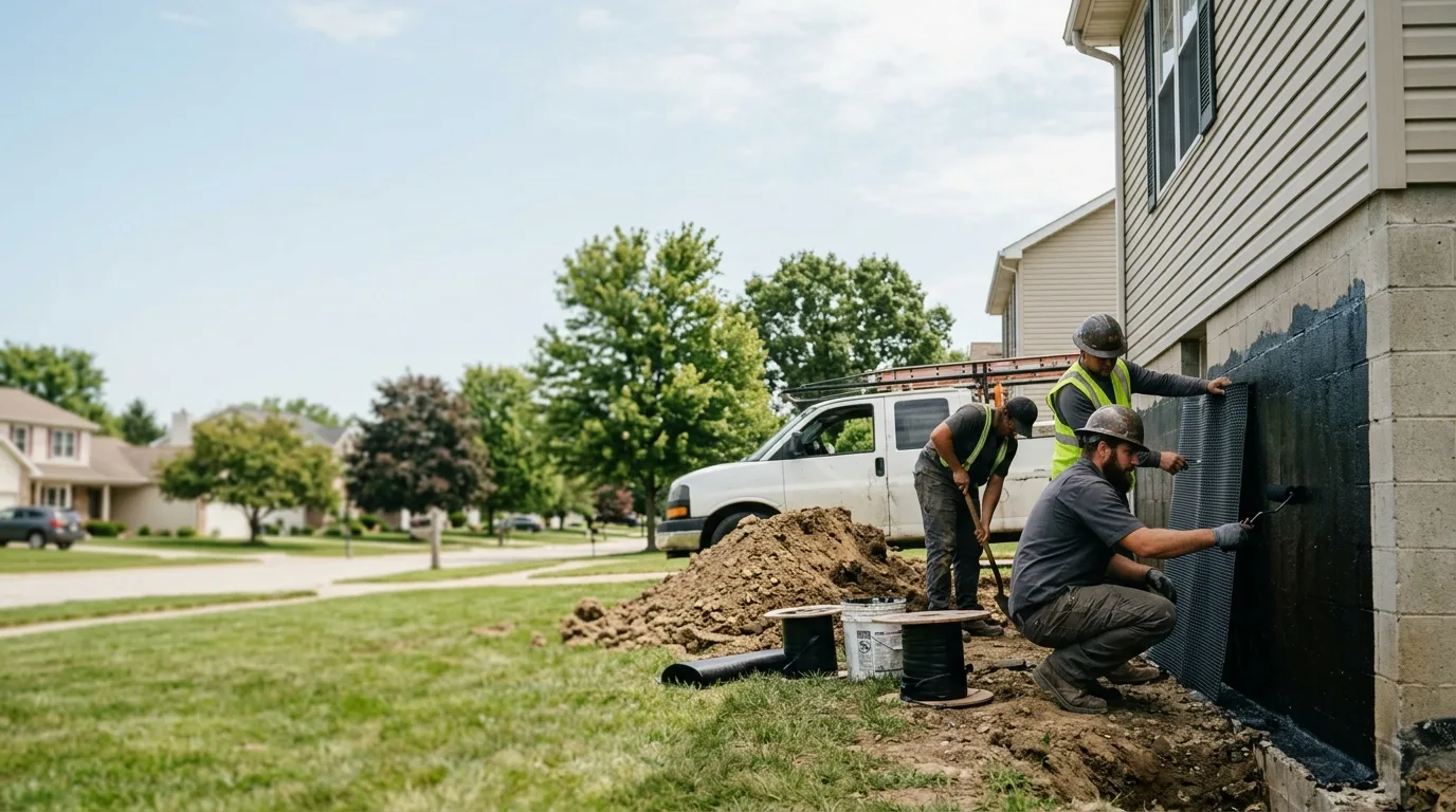 Basement Waterproofing in Evansville, IL near me